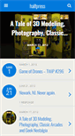 Mobile Screenshot of halfpress.com